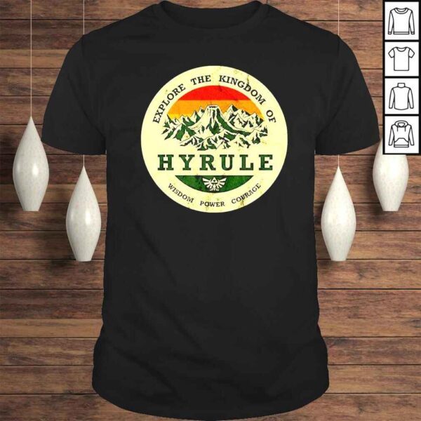 Nintendo Legend of Zelda Explore Hyrule shirt