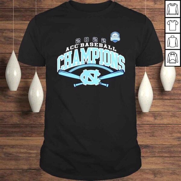 North Carolina Tar Heels Charlotte Acc 2022 Baseball Champions shirt