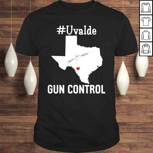 Offical Uvalde gun control now pray for Texas shirt