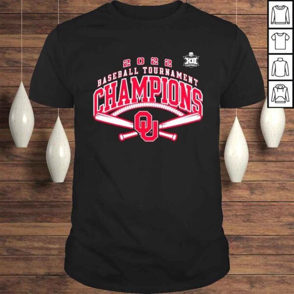 Oklahoma Sooners 2022 Baseball Tournament Champions Championship shirt