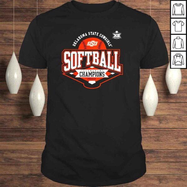 Oklahoma State Cowgirls 022 Big 12 Softball Conference Tournament Champions shirt