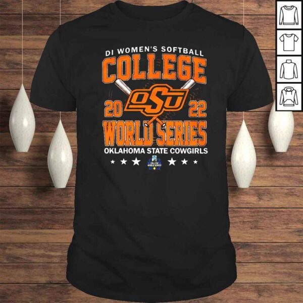 Oklahoma State Cowgirls D1 Softball Womens College World Series shirt