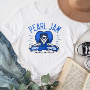 Pearl Jam Deep Arena Ft Worth Texas September 15, 2023 Tour T-Shirt