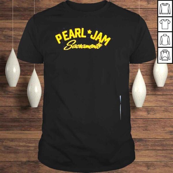 Pearl Jam Sacramento Shirt