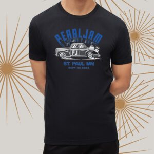 Pearl Jam September 2 Saint Paul Event Shirts