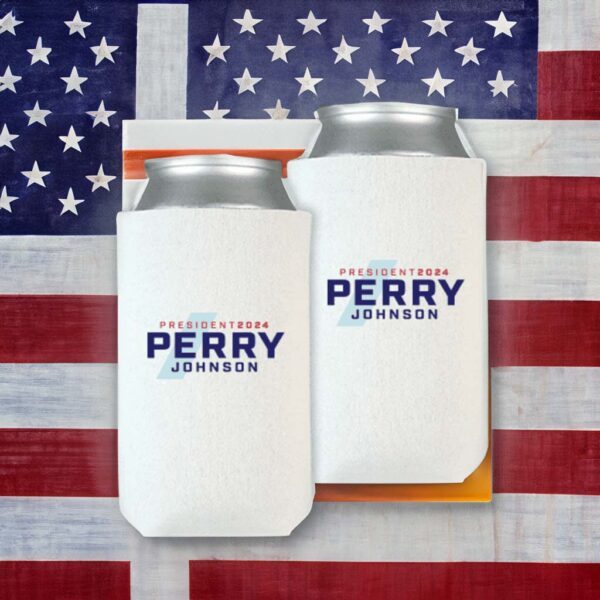 Perry Johnson for President Beverage Coolers