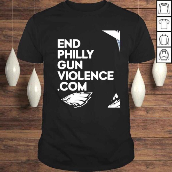 Philadelphia Eagles Cheerleaders end Philly gun Violence shirt