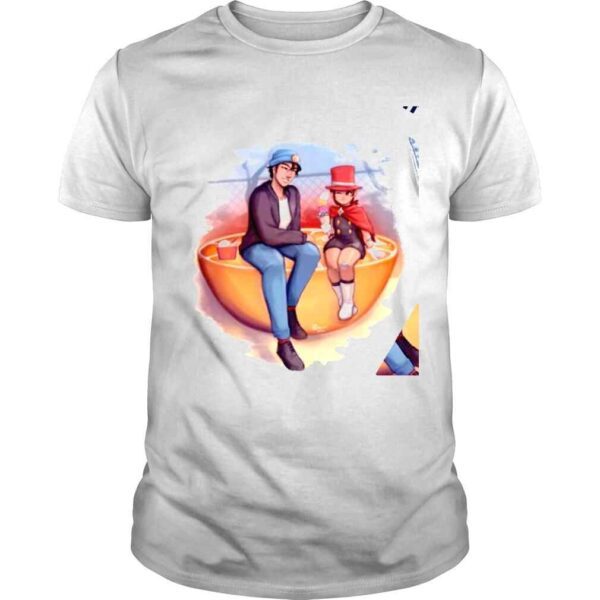 Phoenix and Trucy cartoon shirt