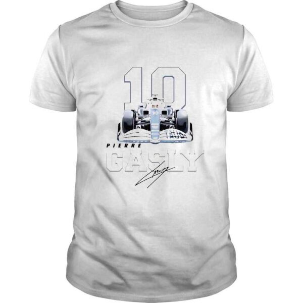 Pierre Gasly Formula One F1 Alpha Tauri Racing siganture shirt