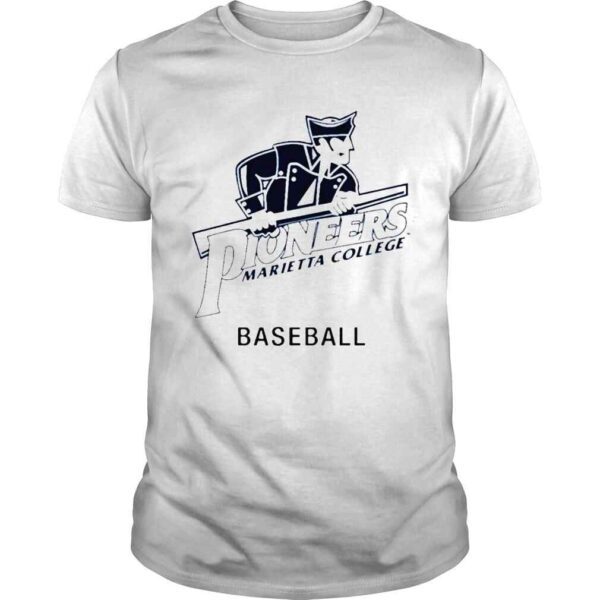 Pioneers Marietta College Baseball Name Drop Shirt