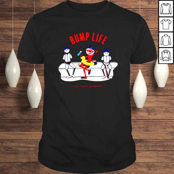 Pitching Ninja Bump Life just threw yesterday shirt