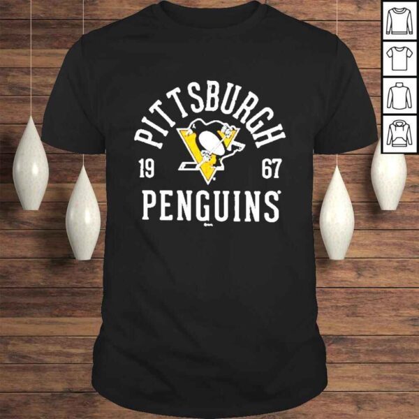 Pittsburgh Penguins Majestic Threads Softhand Muscle Shirt