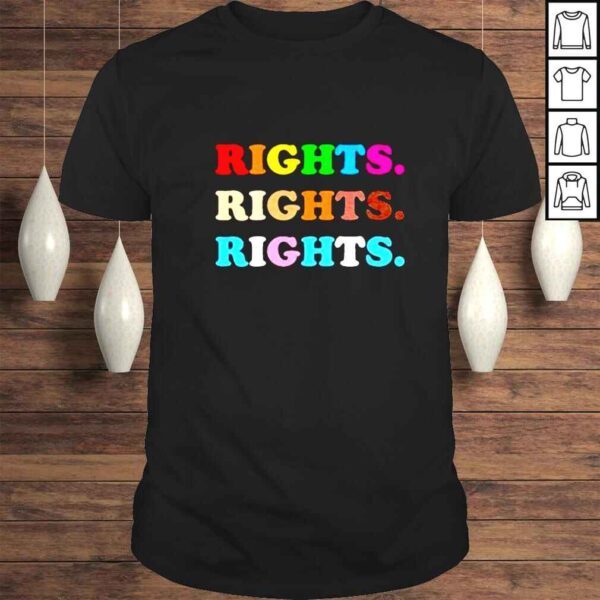 Pride Rights BLM LGBT shirt