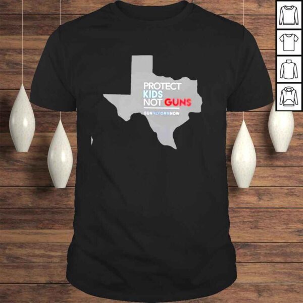 Protect Kids Not Guns Uvalde Texas Maps TShirt