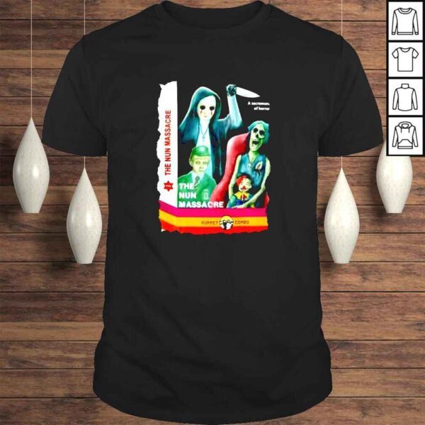 Puppet Combo The Nun Massacre Vhs shirt