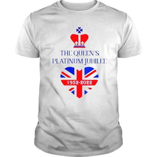 Queen Elizabeth Platinum Jubilee The Queen’s Heart 1952 2022 Shirt