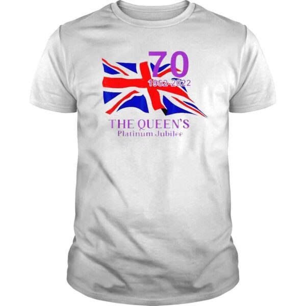 Queen Elizabeths Platinum Jubilee Holiday Celebration 70 Years 1952 2022 Shirt