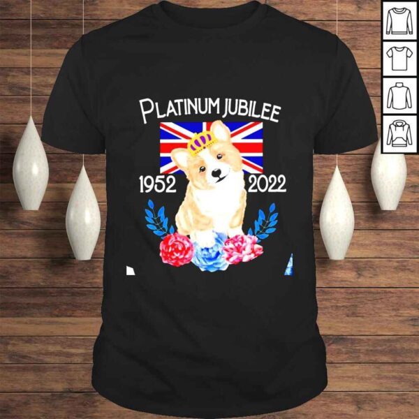 Queen Elizabeth’s Platinum Jubilee Party Outfit 19522022 Union Jack Flag Corgi shirt