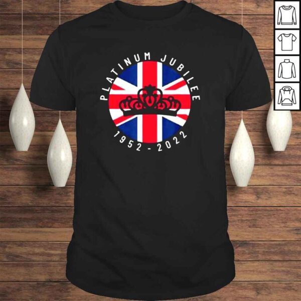 Queen Platinum Jubilee British Flag 70 Year Celebration Shirt