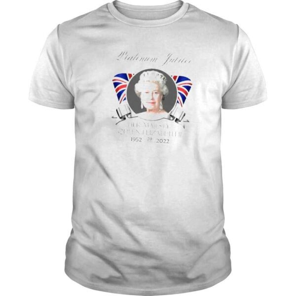 Queen elizabeth iI platinum jubilee 70 years birthday shirt