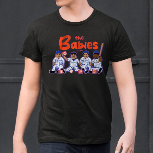 RONNY MAURICIO BRETT BATY FRANCISCO ÁLVAREZ & MARK VIENTOS THE BABIES SHIRTS