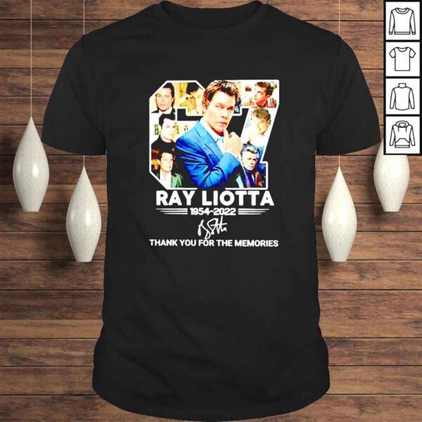 Ray Liotta 19572022 Tribute To Legend Thank You For The Memories shirt