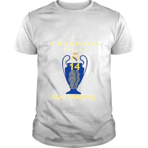 Real madrid champions 20212022 uefa champions league shirt