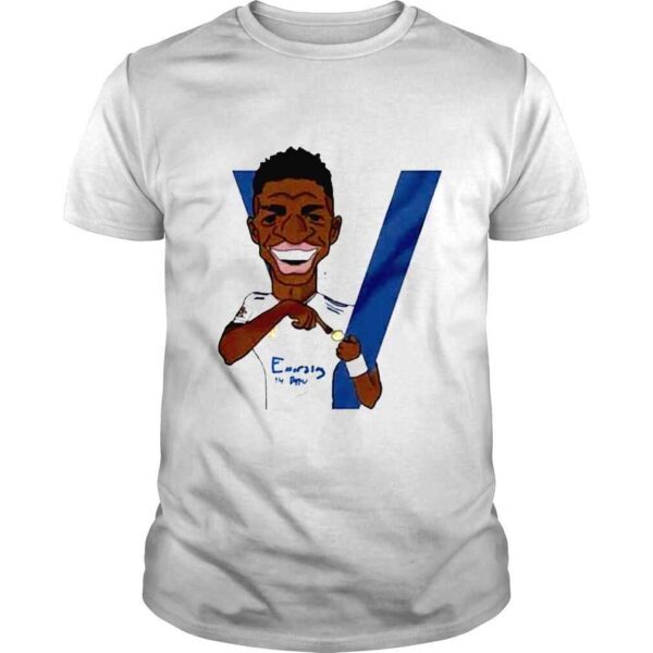 Real madrid vinicius junior comic win champions shirt