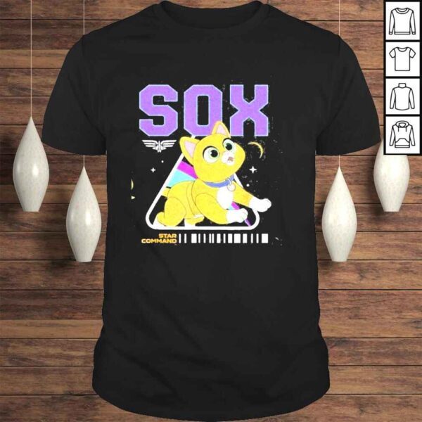 Retro sox cat star command shirt