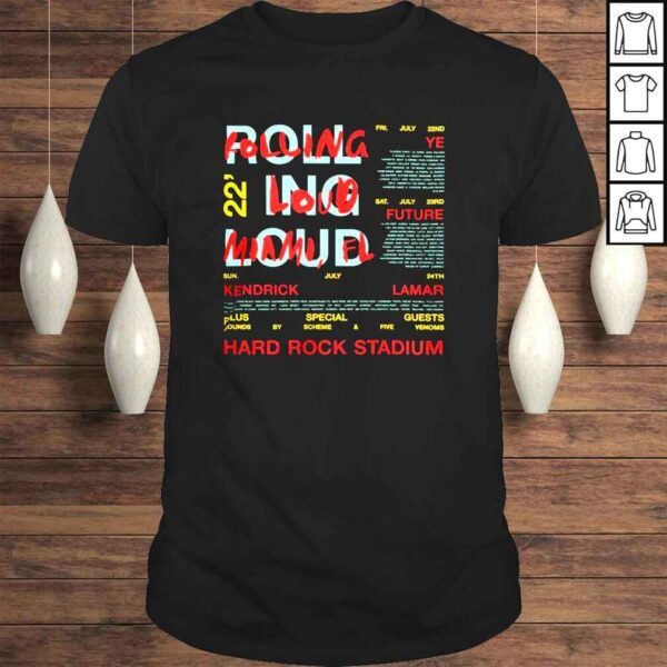 Rolling Loud Rl Exclusive Miami 2022 Line Up shirt