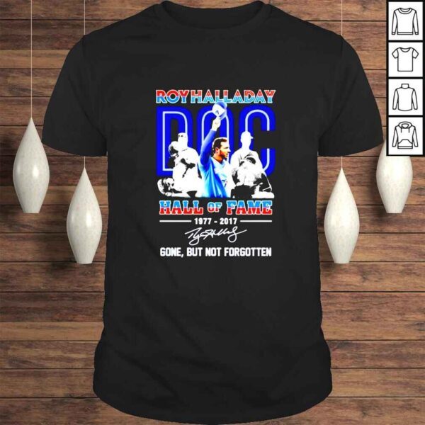 Roy Halladay hall of fame 19772017 gone but not forgotten signature shirt