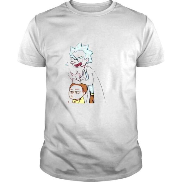 Rude rick and morty shirt