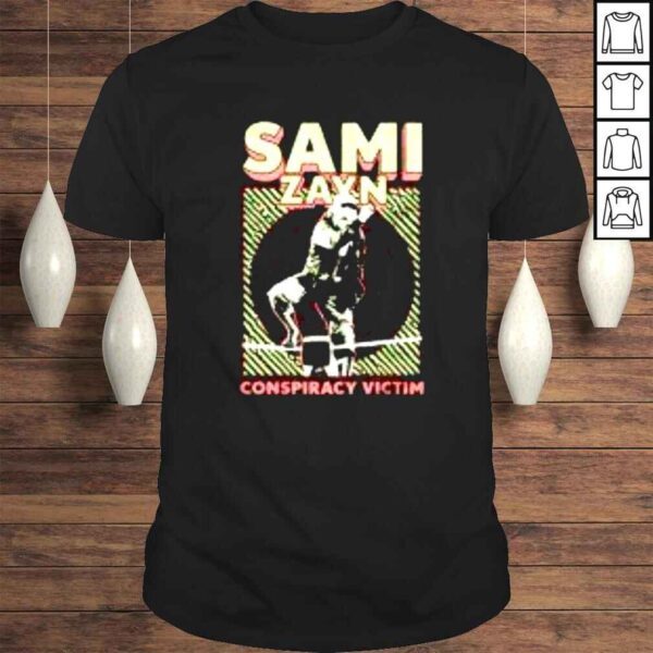 Sami Zayn Conspiracy Victim shirt