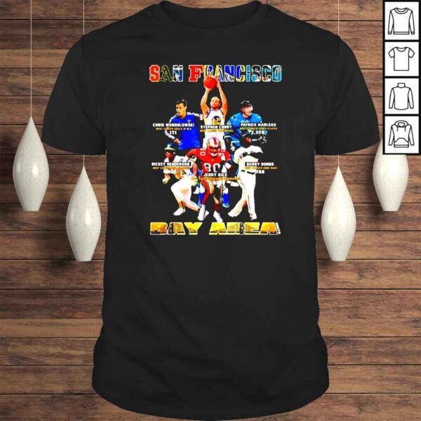 San Francisco Bay Area Chris Wondolowski Stephen Curry Patrick Marleau shirt