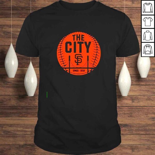 San Francisco Giants The City Ball Hometown Collection shirt