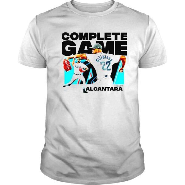 Sandy Alcantara complete game poster shirt