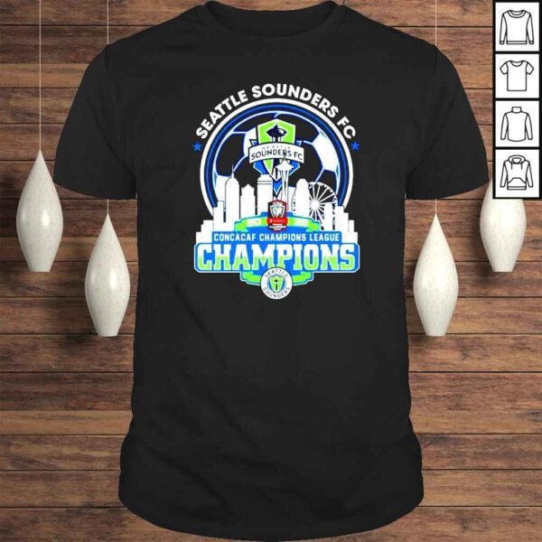 Seattle Sounders FC 2022 Concacaf Champions League Champions shirt