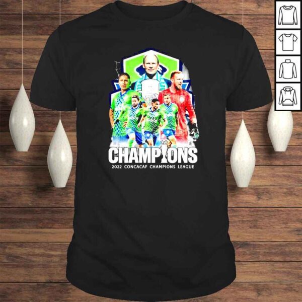 Seattle Sounders FC Champions 2022 Concacaf Champions League shirt