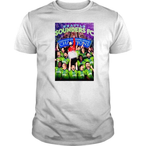 Seattle Sounders FC Concacaf Champions League poster shirt