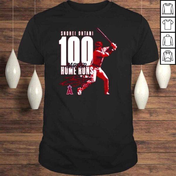 Shohei Ohtani 100th Career Home Run Shirt