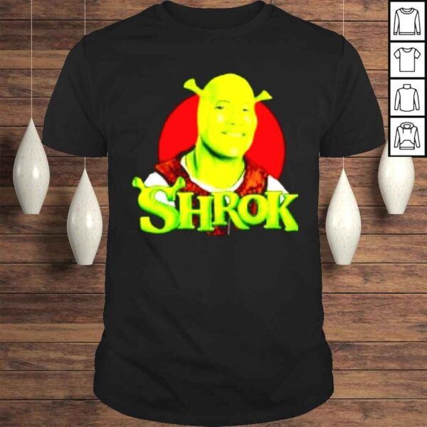 Shork The Rocl Dwayne Johnson Shrek Salope shirt