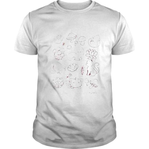 Shubble merch cats and plants shirt