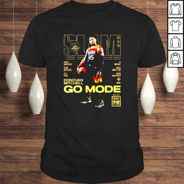 Slam Donovan Mitchell Go Mode Utah Jazz shirt