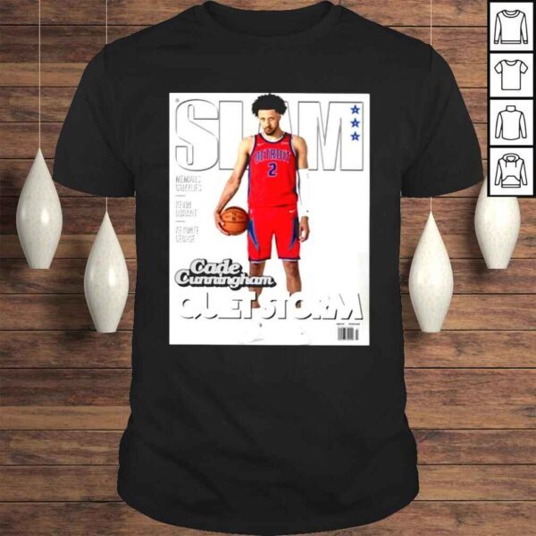 Slam Goods Cade Cunningham Slam Cover Tee Shirt