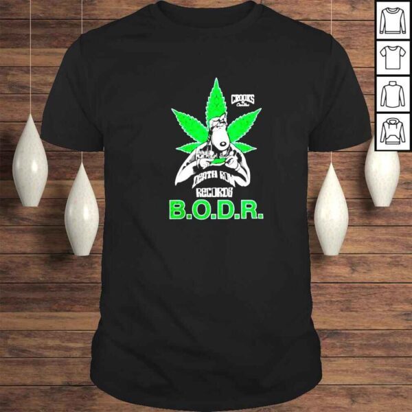 Snoop Dogg Bodr and Crooks Green Weed shirt