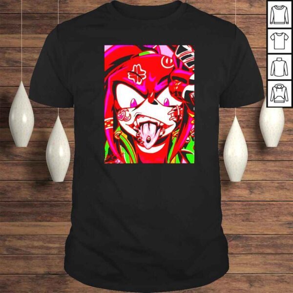 Sonic Angry Knuckles shirt