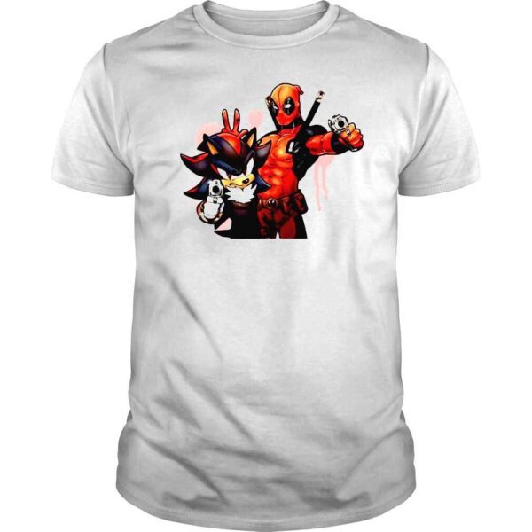 Sonic X Deadpool shirt