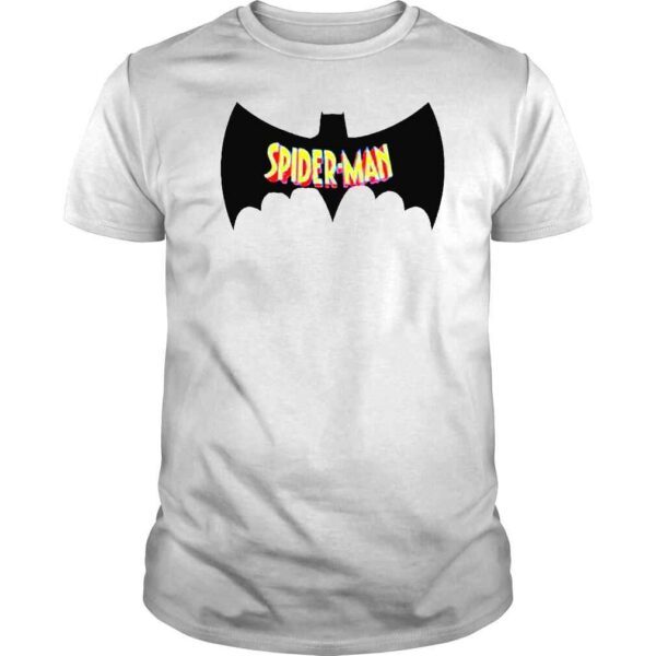 Spiderman and Batman Logo shirt