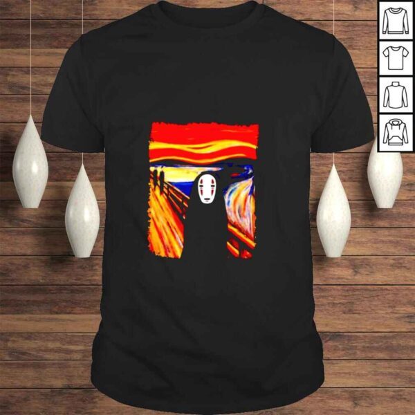 Spirited Away Kaonashi The Scream shirt