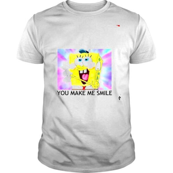 Spongebob you make me smile shirt